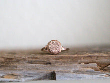 Load image into Gallery viewer, Druzy Stacking Ring - Gilded Rose Gold
