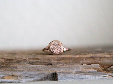 Load image into Gallery viewer, Druzy Stacking Ring - Gilded Rose Gold