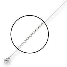Load image into Gallery viewer, Stainless Steel Dainty Round Cable Necklace