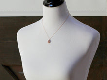 Load image into Gallery viewer, Gilded Druzy Teardrop Necklace