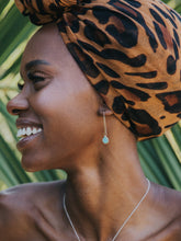 Load image into Gallery viewer, Linear Druzy Drops - Teal