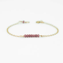 Load image into Gallery viewer, Plum Bar Bracelet