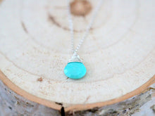 Load image into Gallery viewer, Turquoise Drop Necklace