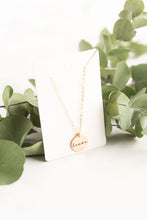 Load image into Gallery viewer, "Brave" Disc Necklace