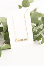 Load image into Gallery viewer, "Choose Joy" Bar Necklace