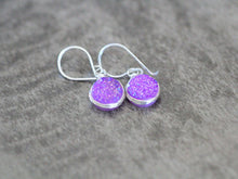 Load image into Gallery viewer, Druzy Bezel Drop - Sugarplum