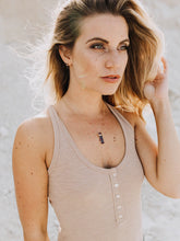 Load image into Gallery viewer, Fluorite Vertical Bar Necklace