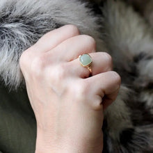 Load image into Gallery viewer, Aquamarine Cocktail Ring