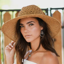 Load image into Gallery viewer, Arrow Hoops - Crystal Quartz