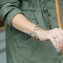 Load image into Gallery viewer, Aquamarine Cocktail Ring