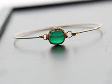 Load image into Gallery viewer, Onyx Bezel Wrapped Bracelet