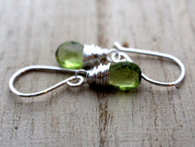 Load image into Gallery viewer, Peridot Drops - Earrings