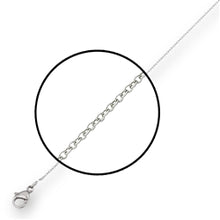Load image into Gallery viewer, Stainless Steel Dainty Round Cable Necklace
