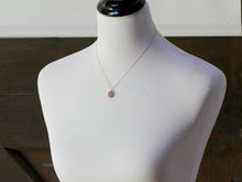 Load image into Gallery viewer, Gilded Druzy Teardrop Necklace
