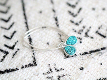 Load image into Gallery viewer, Linear Druzy Drops - Teal

