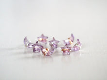 Load image into Gallery viewer, Moon &amp; Stars Amethyst Studs
