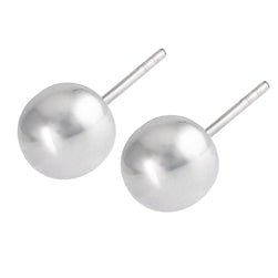 Sterling Silver Ball Stud Earring
