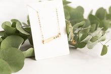Load image into Gallery viewer, &quot;Be Still&quot; Bar Necklace
