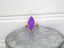 Load image into Gallery viewer, Mulberry Marquis Druzy Ring

