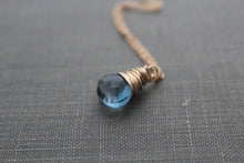 Load image into Gallery viewer, London Blue Topaz Solitaire
