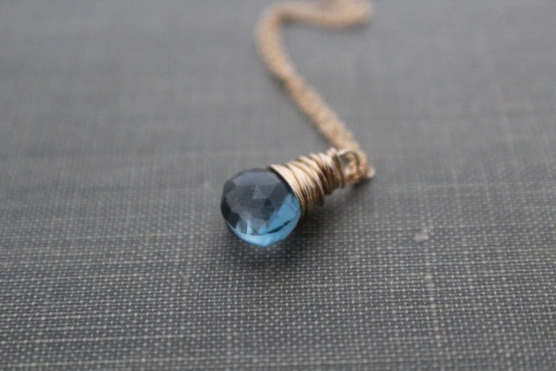 London Blue Topaz Solitaire
