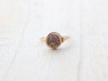 Load image into Gallery viewer, Unicorn Round Druzy Ring
